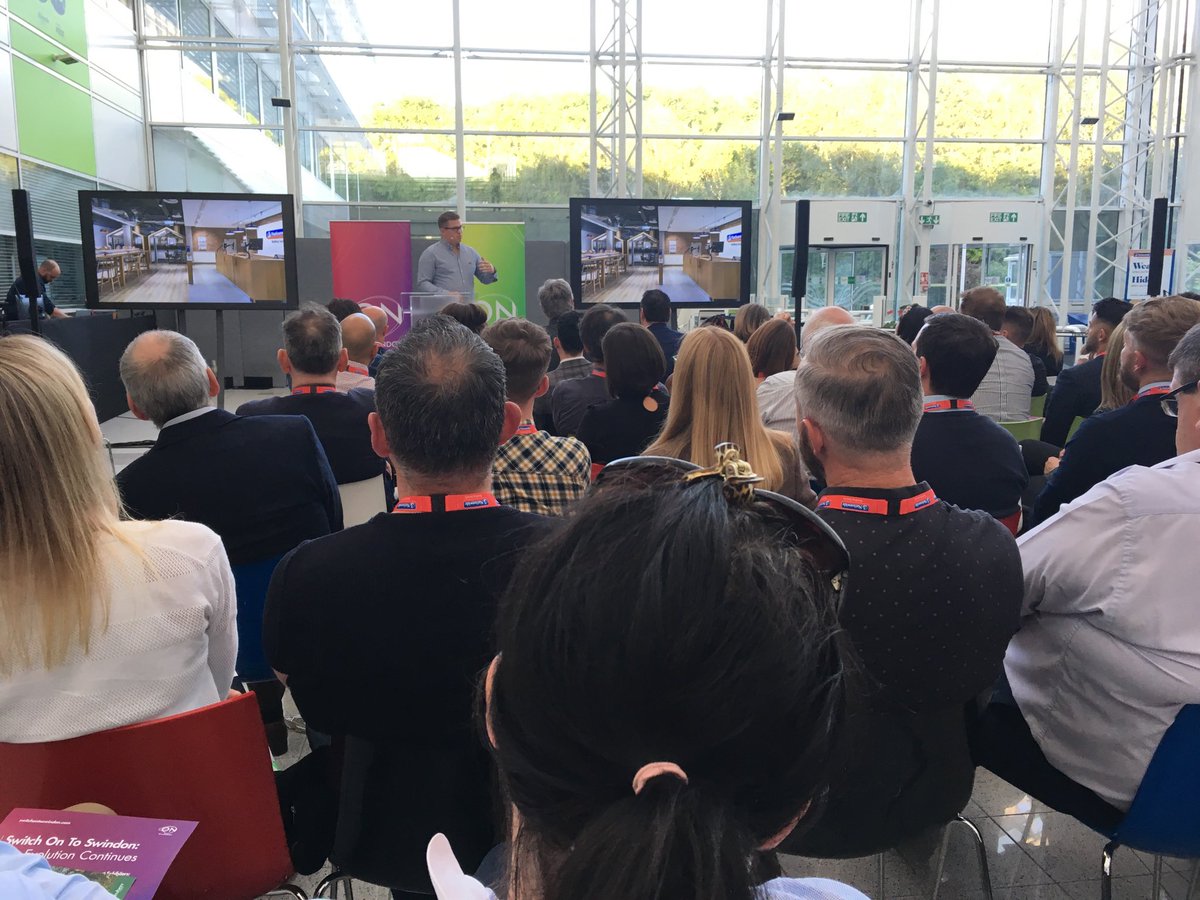 1RhonaJack's tweet photo. #SwitchOnToSwindon today hosted @AskNationwide. People from 400+ businesses attended. Fab facts about Swindon’s digital &amp; tech economy listed 3rd in UK. Growth anticipated in this town in Tech sector. #growth #business #economy #employment #prospects #prosperity https://t.co/52oWjnDZs1