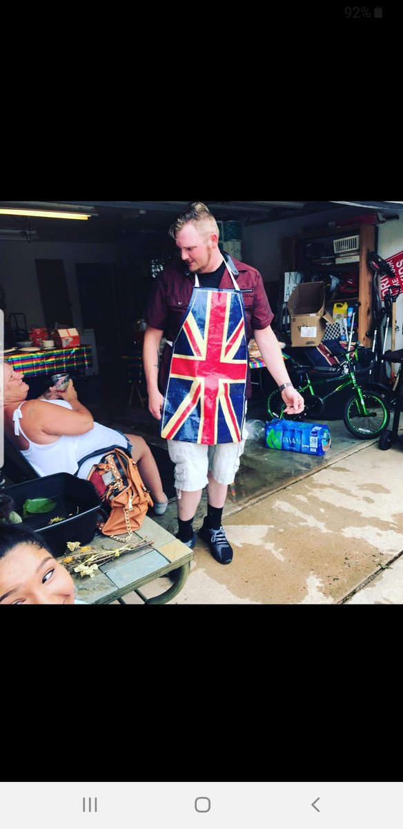 GeneralJONES75's tweet photo. When I Get invited to a BBQ, I show off my hometown apron 😎✌
#Family #weeknds #twitch #twitchfam #TwitchStreamer #StreamerNetwork #streamerlife https://t.co/1HMDTkRMtG