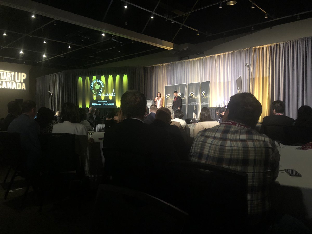 DanielBishun's tweet photo. Celebrating the 2019 Startup Canada Awards at the International Centre. #Entrepreneurship #StartupCanAwards https://t.co/odHhPUrkps