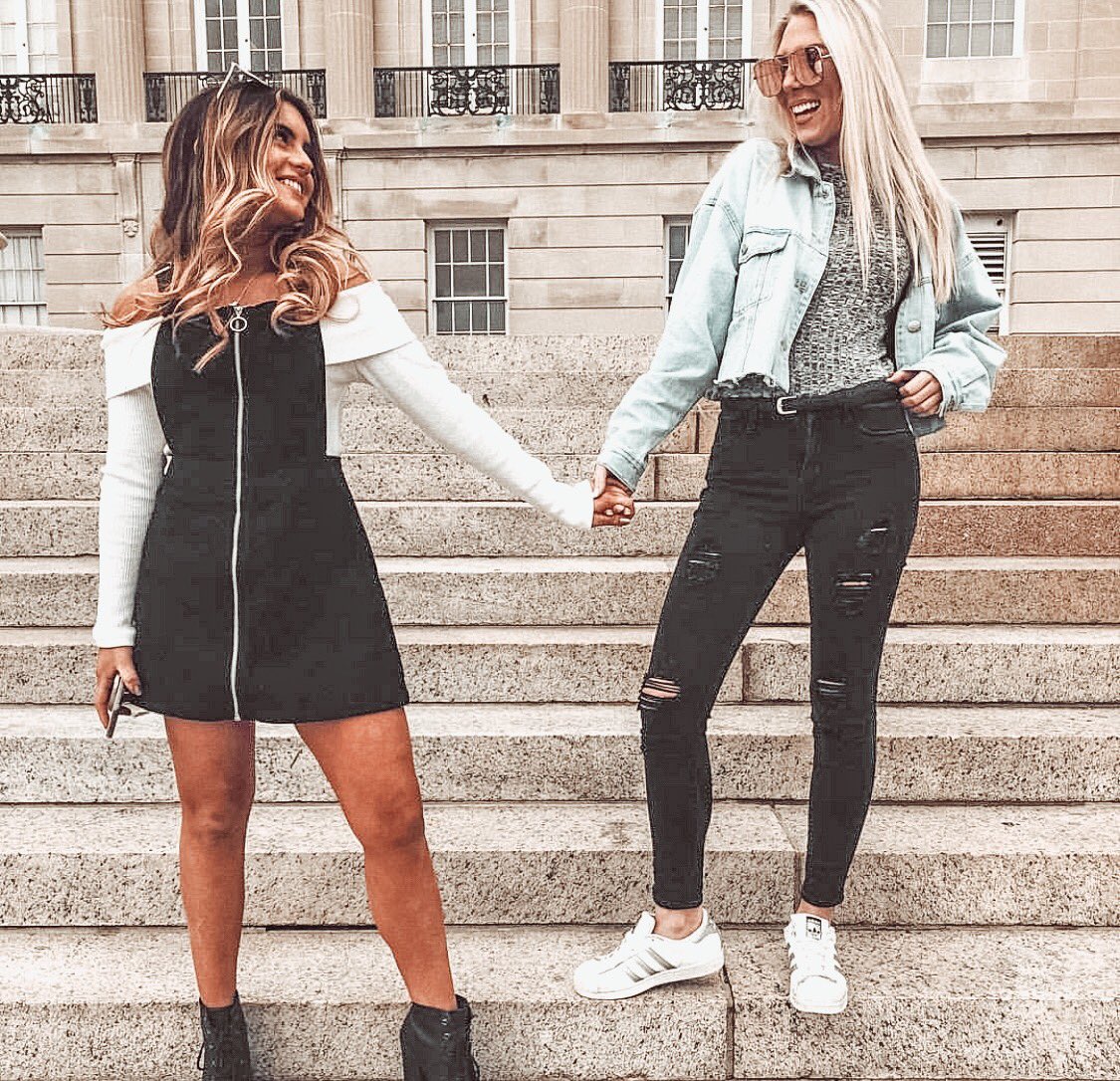 these two cuties from PC’18 👯‍♀️