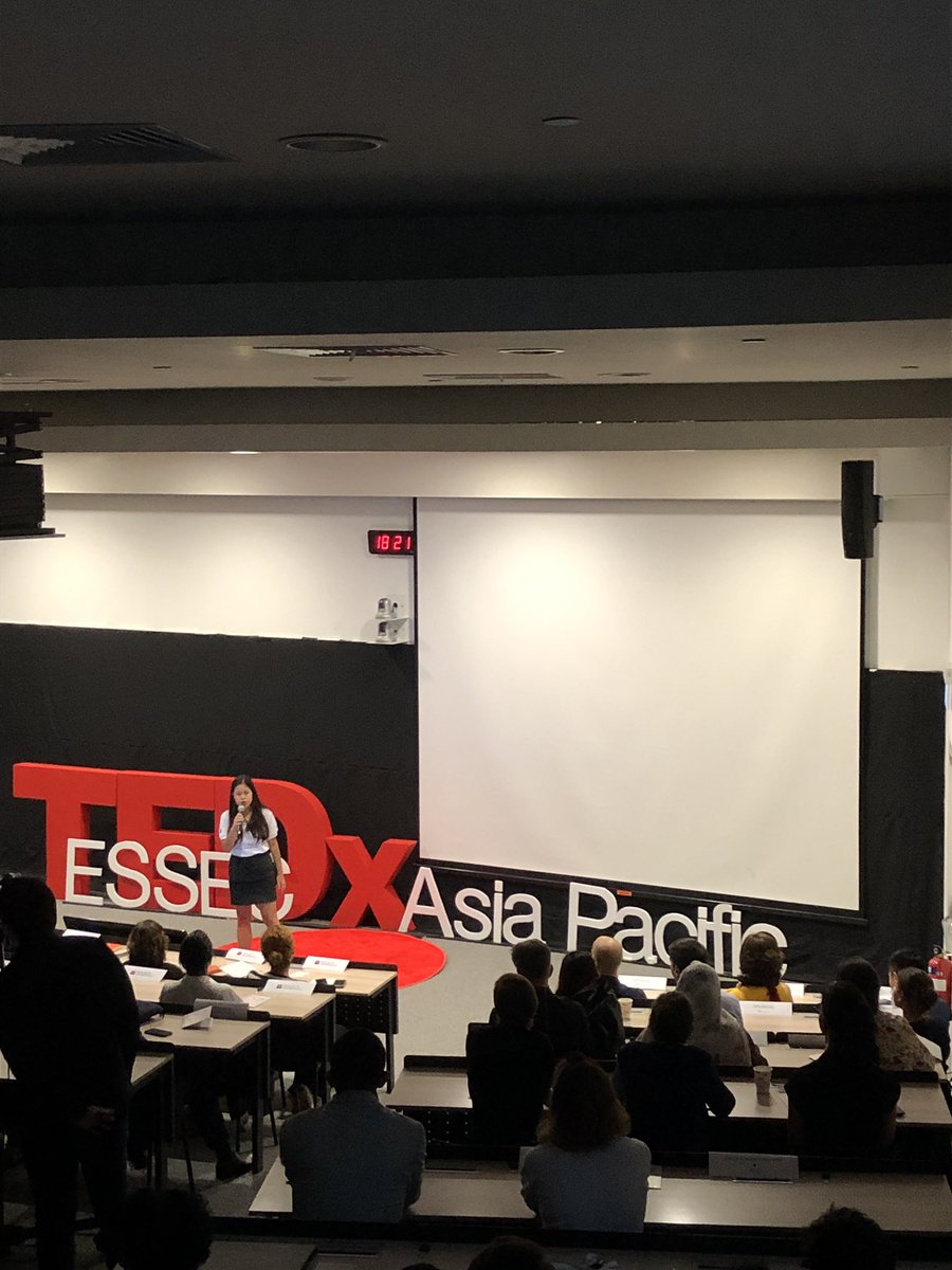 First and great #TedX <a href="/ESSEC_AP/">ESSEC Asia-Pacific</a> #stepin #education