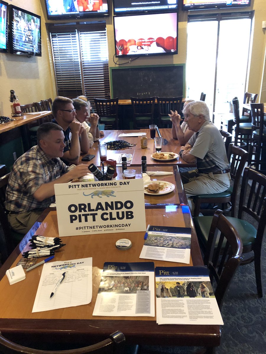 JSPittMET12's tweet photo. Attendance is growing in Orlando #PittNetworkingDay https://t.co/75aLDcGDxH