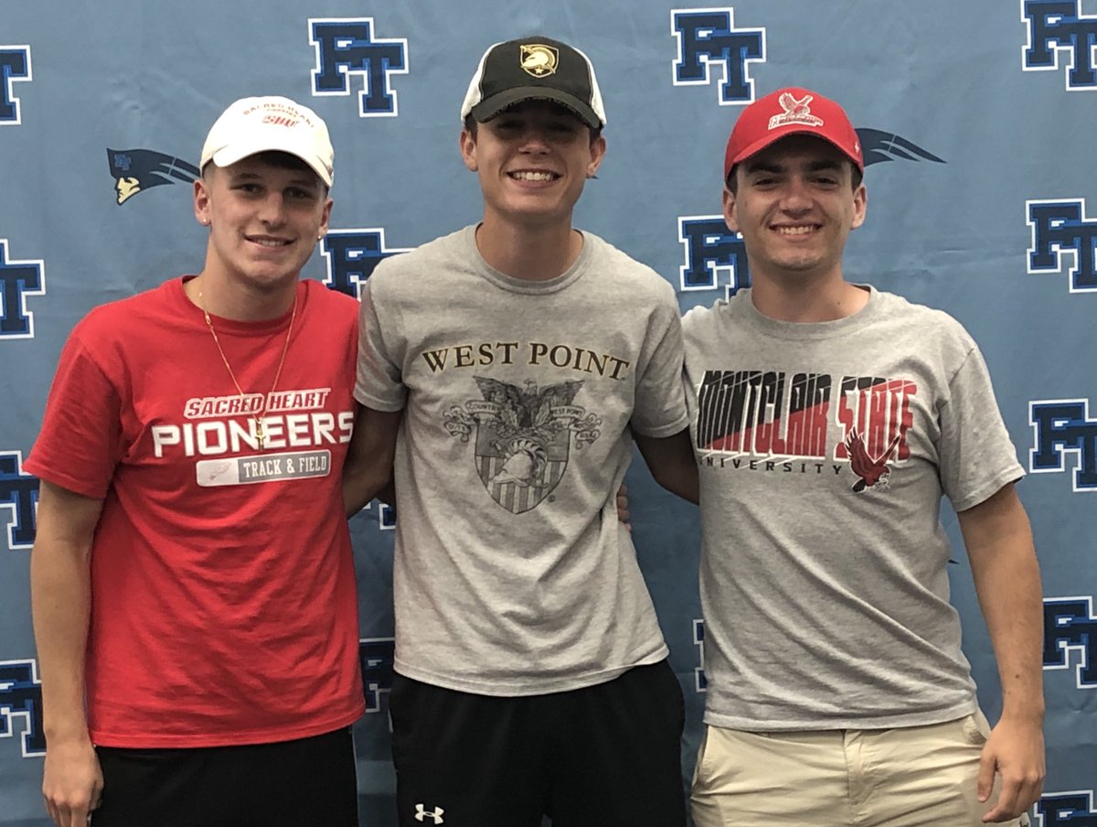 TownshipScores's tweet photo. Proud to honor these #PatriotNation seniors for committing to continue their track & field careers at the collegiate level! #PatriotPride #TrackTradition https://t.co/oHbJY2CKGm