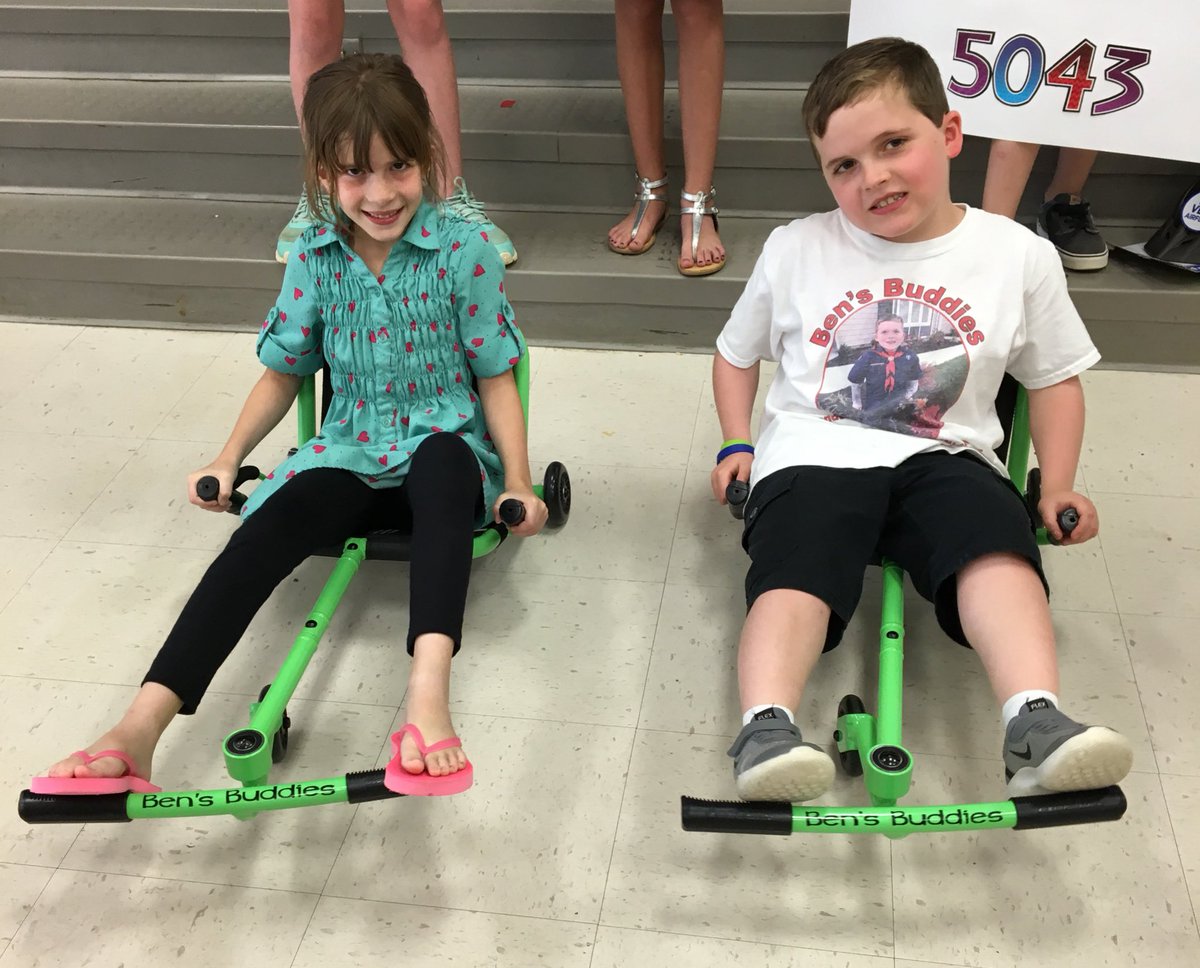 Many thanks to <a href="/girlscouts/">Girl Scouts</a> Troop 5043! They just presented our #WPESwolves with two scooters &amp; helmets to support Ben’s Buddies at recess! So thankful! Our students will love them! <a href="/MDAorg/">Muscular Dystrophy Association</a> #oneCCPS