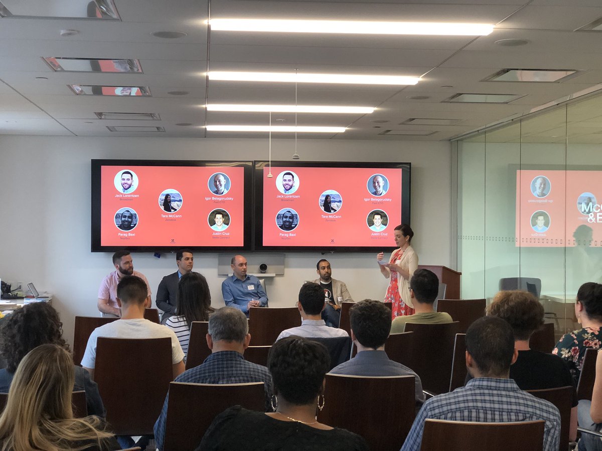 pedromuller's tweet photo. Over the moon excited to launch our #NYC #CX community for #Startups. Thank you @brooklinen @StellaConnect @nopsec and #FastCTO for joining our panel. https://t.co/b4626WiCVJ