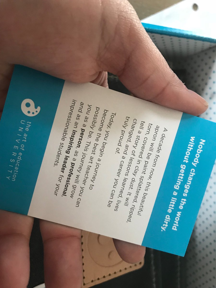 jesscrandell's tweet photo. This is officially happening! Masters in Art Education coming soon! #aoeustudent https://t.co/TATwaIgXlI