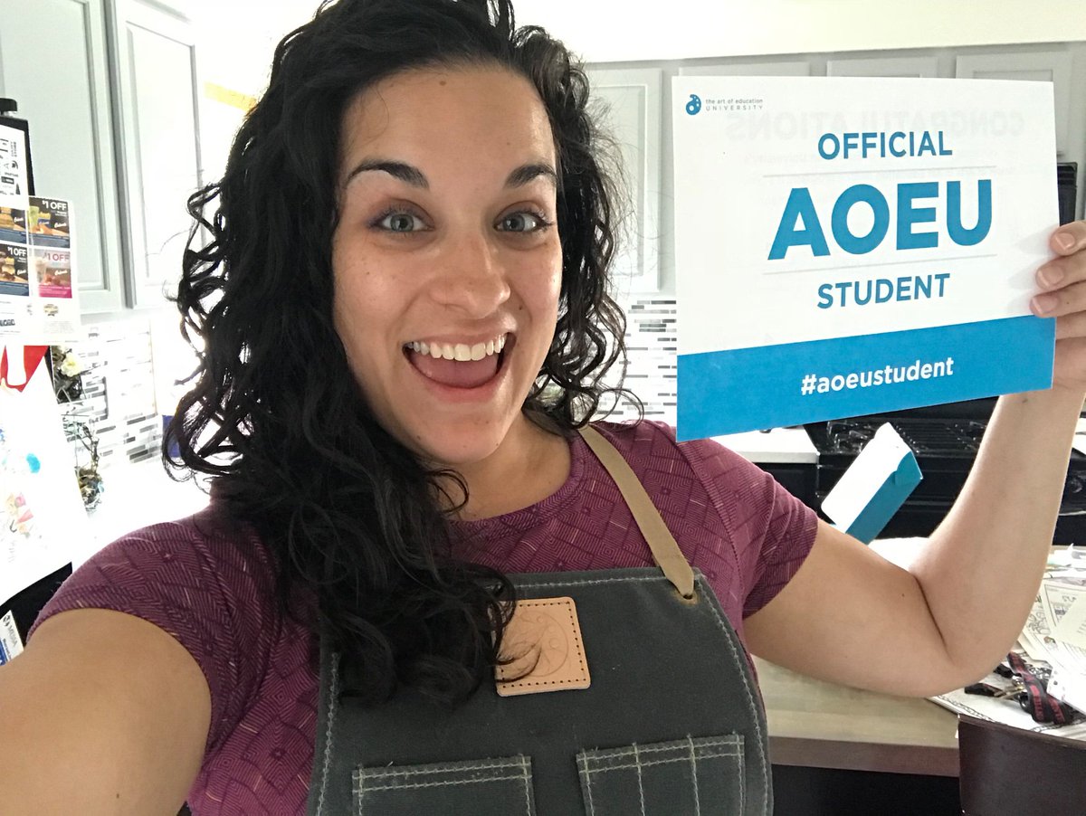 jesscrandell's tweet photo. This is officially happening! Masters in Art Education coming soon! #aoeustudent https://t.co/TATwaIgXlI