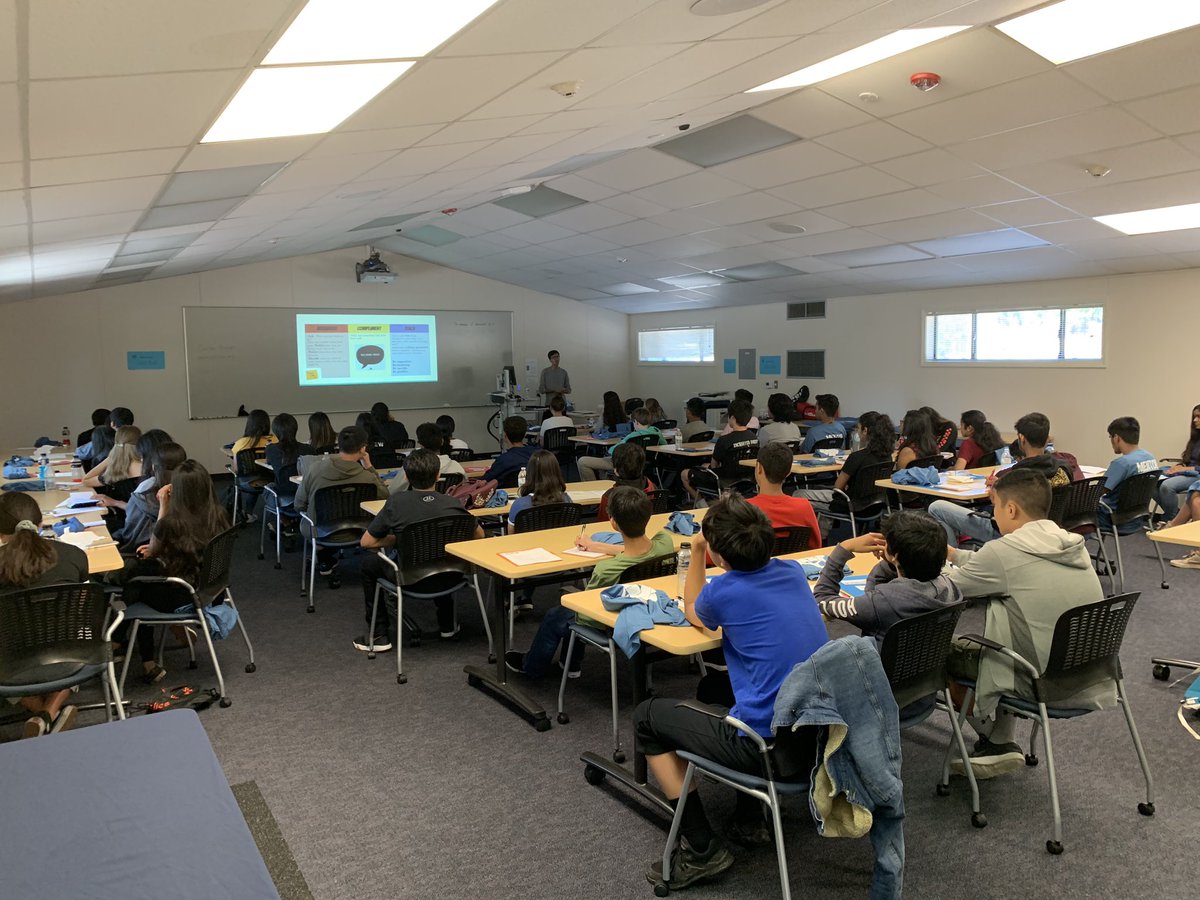 srvef_Imagineer's tweet photo. Our @SRVEForg high school mentors finished their 2nd training today!  Ready for our #SummerImagineering2019 program that starts Monday, June 10th @GaleRanchMS! #mentors #leadership #nonprofit #STEM @SRVUSD1 #SummerEnrichment https://t.co/Y9iTr7p1dw