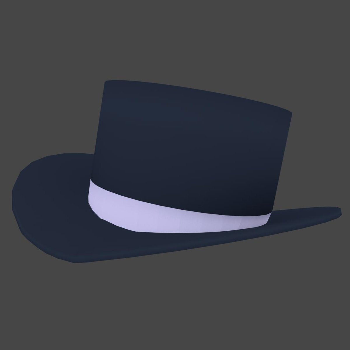 Roblox Blue Banded Top Hat