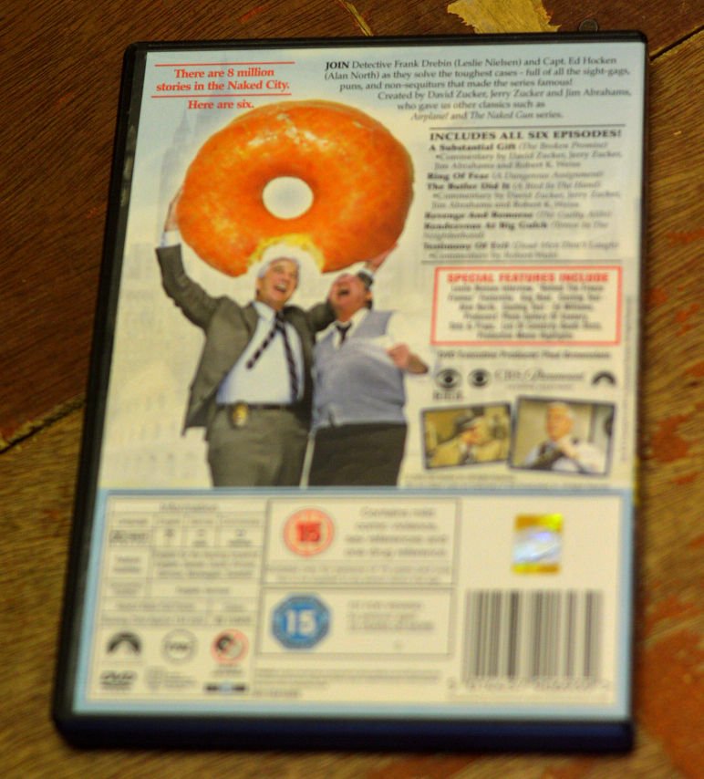 vopiscus_bm's tweet photo. #RetroDVD of the day, #PoliceSquad (in color), 1982, #ABC network. Classic comedy from the creators of #Airplane, and source material for the #NakedGun movies. #LeslieNielsen, as always, is just magnificent in this! https://t.co/RcyMd0FKyk