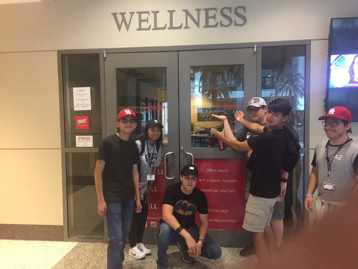 ArchiePolo's tweet photo. @UH_UEP @uhrecreation this is the perfect place for coogs to go to improve their overall fitness at the wellness office at the rec #findUHway #scavengerhunt #summerbridge https://t.co/2IfMyasPkP