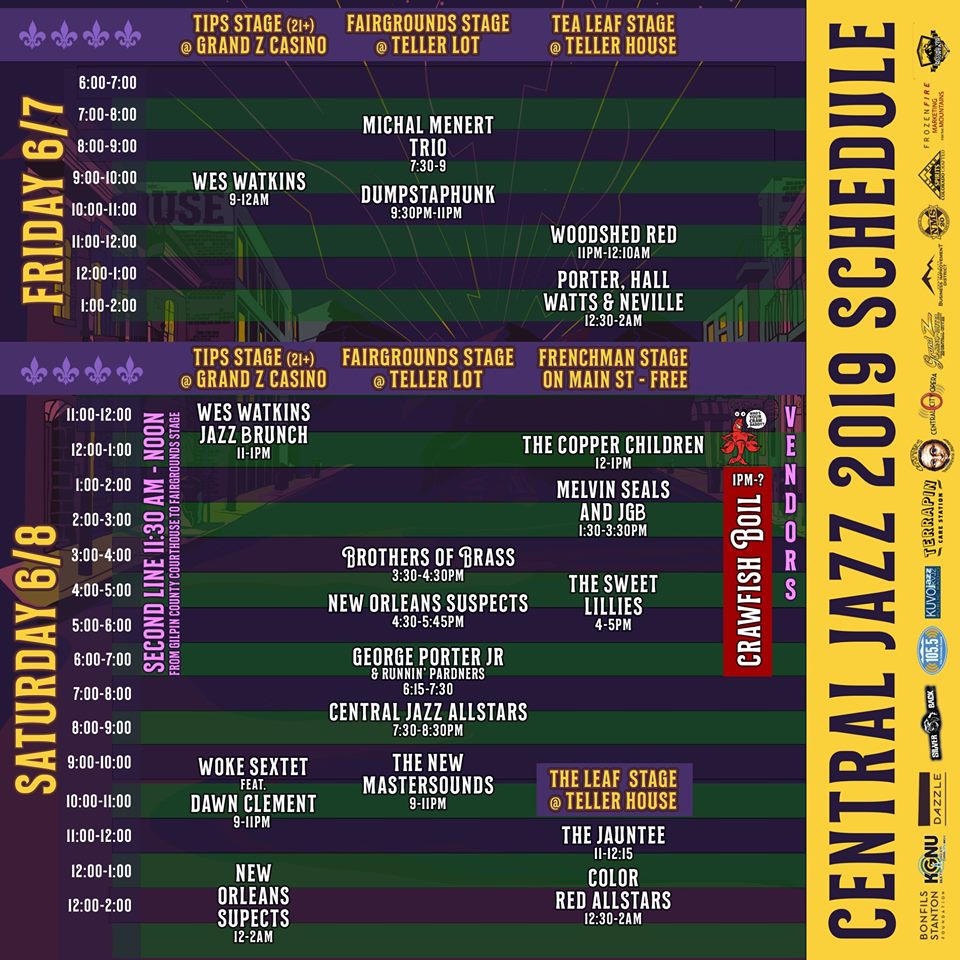 centraljazzco's tweet photo. Here's the full schedule for @centraljazzco. Who are you most excited to see? https://t.co/b0PGj0UOak
