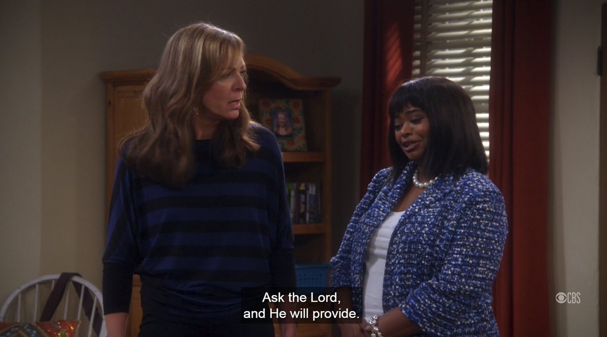 ajscafeflamingo's tweet photo. Season 2: When Bonnie found religion 😂😂😂
#AllisonJanney #MimiKennedy #AnnaFaris #JaimePressly #BethHall #OctaviaSpencer #Momaholics #TV #Mom https://t.co/7ZFgckSCQS
