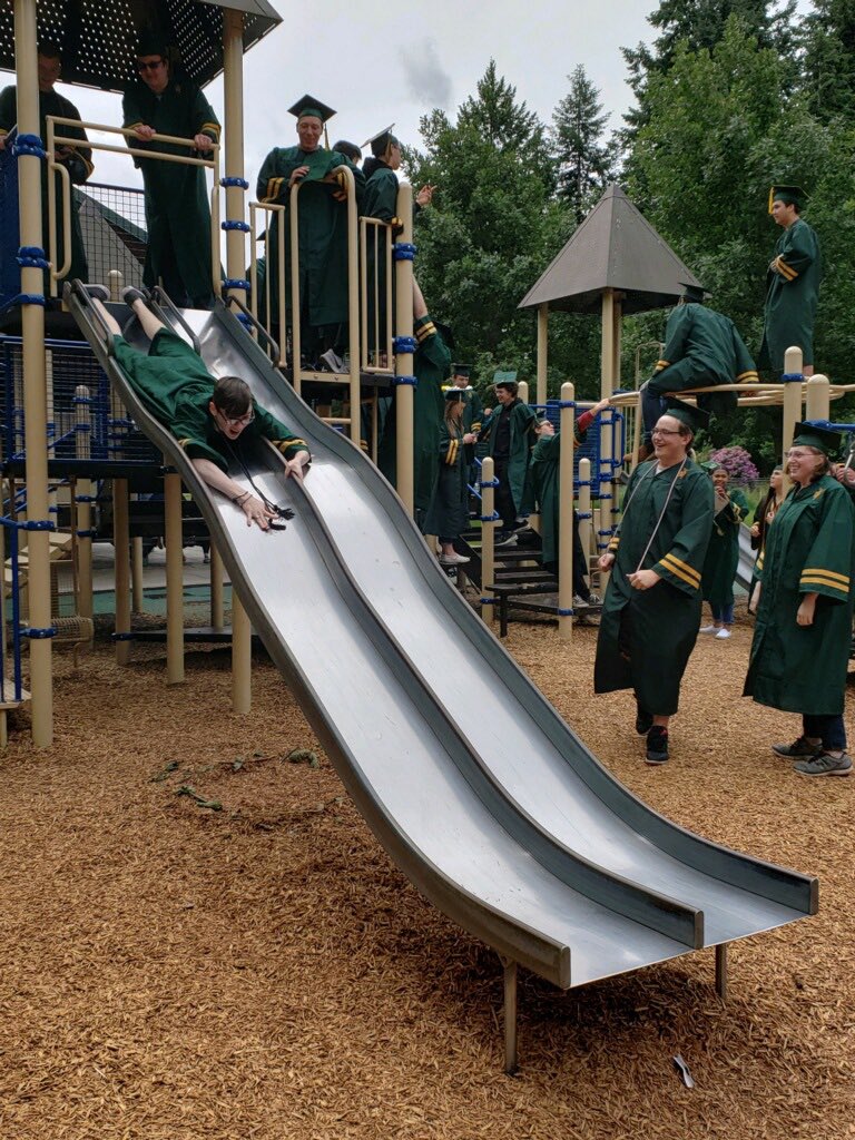 Who’s ready for graduation? #classof2k19 #EmbraceAlacrity <a href="/EgreenPride/">Evergreen Plainsman</a>