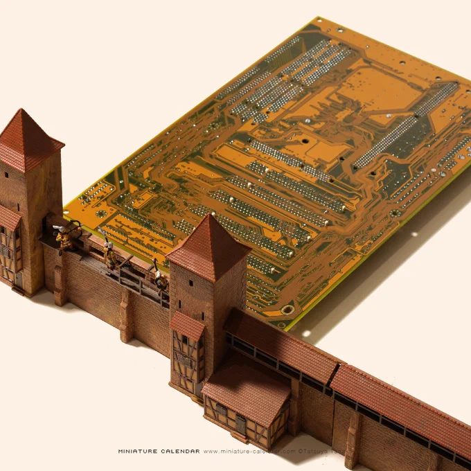 情報を制すものは戦を制す
 
#電子基板 #戦場 #隊列 #CircuitBoards #Battlefield
#キングダム 的な 