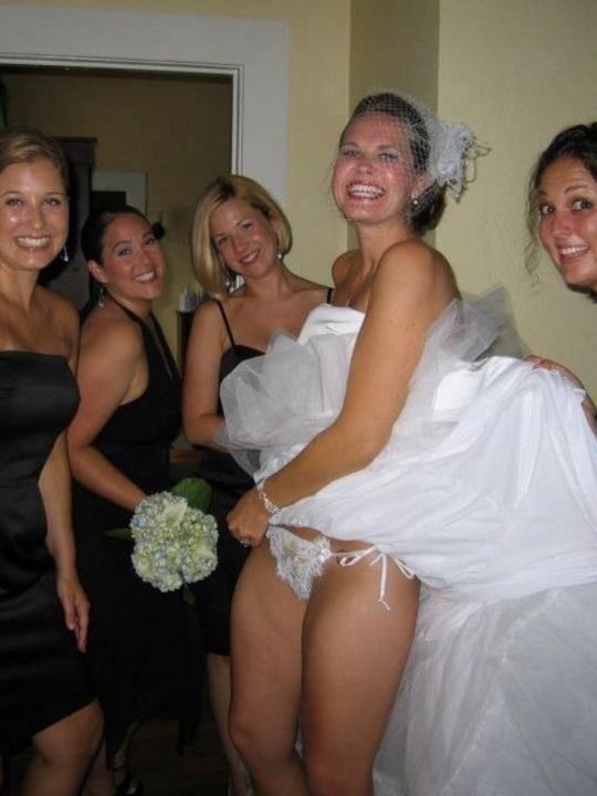 Shower daddy messy bride