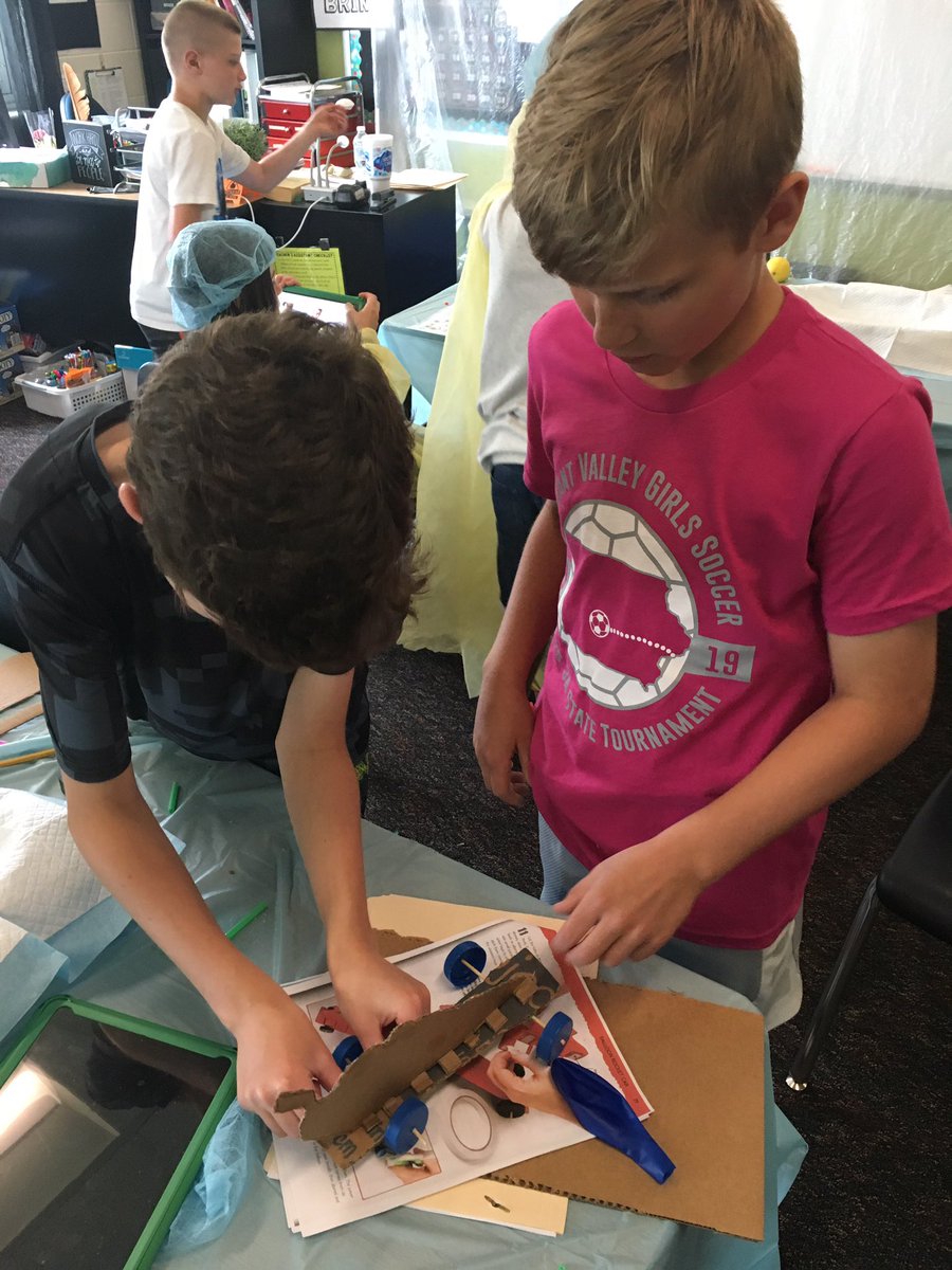 MrsL4th's tweet photo. It’s Surgery Day!  In OR 4 we have doctors working on patient Lightning McQueen.  They’re making a balloon racecar and then they’ll complete their patient charting after surgery is complete. https://t.co/zUwLHYmYCE