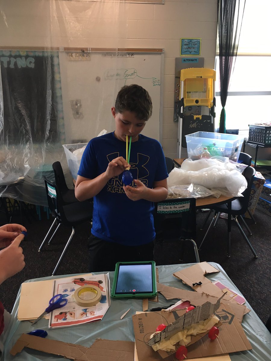 MrsL4th's tweet photo. It’s Surgery Day!  In OR 4 we have doctors working on patient Lightning McQueen.  They’re making a balloon racecar and then they’ll complete their patient charting after surgery is complete. https://t.co/zUwLHYmYCE