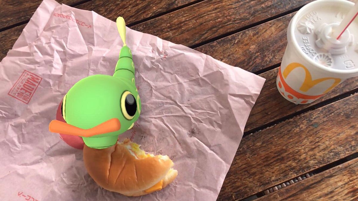 ポケモンと一緒にマクドナルド みんなのセンス溢れるar写真作品集を紹介 ポケモンgo攻略まとめ速報