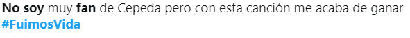 bursinxmurdock's tweet photo. Confieso que siempre que sale una canción nueva busco frases como esta para ver como la gente se va enamorando de su música https://t.co/lRPsTu9qVw