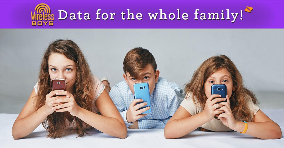 booststarr's tweet image. Data for the whole family! #SWITCH to Boost Mobile by Wireless Boys and get 3 lines of Unlimited Gigs for $100/mo. plus 30GB of Mobile Hotspot per line. Restrictions apply. See store for details. | Find a #wirelessboys Location - bit.ly/2VI6XuI