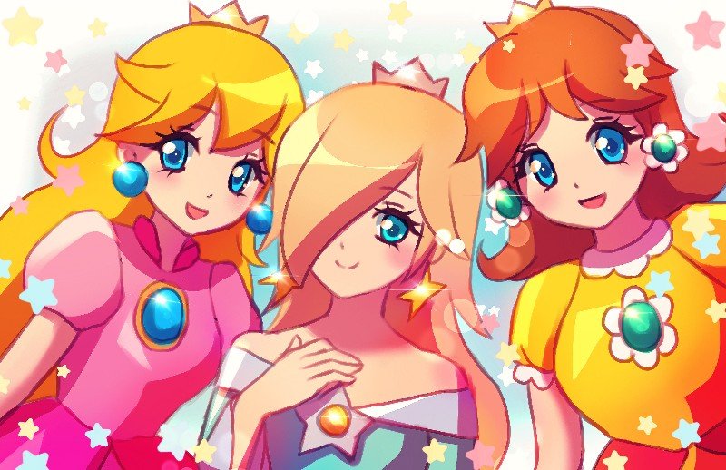 Princess Peach And Daisy In Love