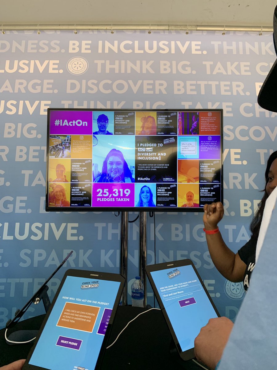 ashleyasegura_'s tweet photo. Loved the diversity &amp; inclusion tent at @Walmart shareholders event day 1! I learn so much about the initiative Walmart is taking to include everyone!! #walmartshares #mejorcontigo #brandpartner #iacton https://t.co/JeEvfOMI2y