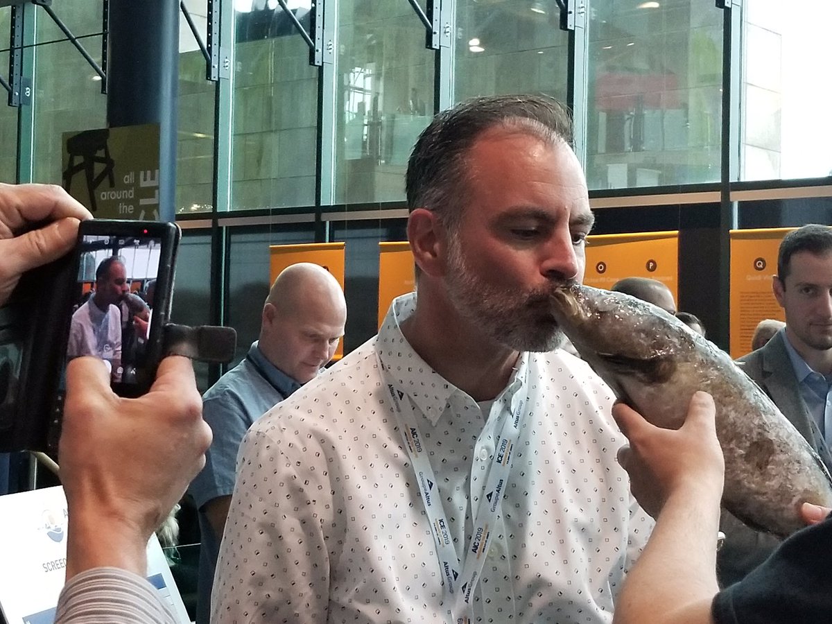 RedRiverGroup's tweet photo. Turns out appraisers also know how to have some fun 😊🐟 #AIC2019ICE https://t.co/H5jLp9Mn80