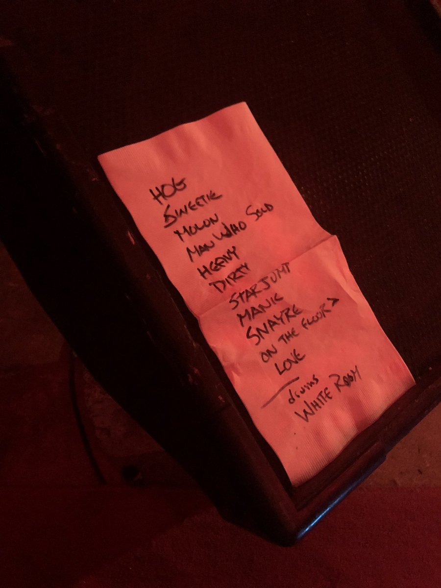 OrdinaryMadmen's tweet photo. 6/4/19 set at @thecavenc. Listen to these songs on Spotify #linkinbio ! Great last night of the tour. We’re happy to be out of the Madmobile and back in Nashville.  #ordinarymadmen https://t.co/M85SPV5yKH