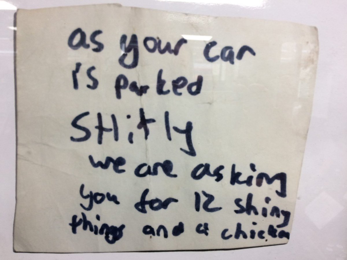 StuPres's tweet photo. Private view you say? Free wine you say? Great work Daisy @foundnotesuk .Pop into the old Maplins shop tomorrow for a smile, a ponder and to buy your fanny magnet badge. @norwich_popup #foundnotes https://t.co/UccPMtvVin