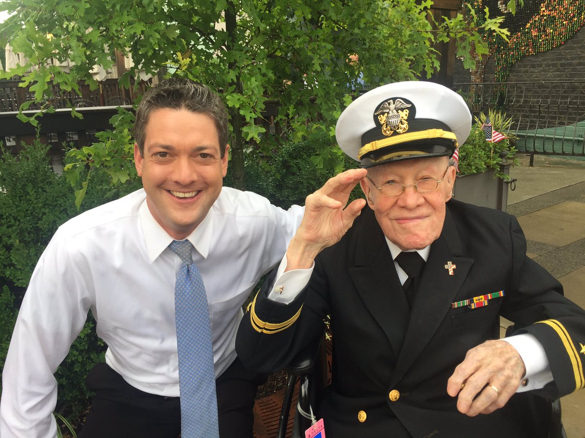 Thank you Lt. Bob Bedford for your  service and immense bravery 75 years ago on #DDay. Not only did the now 99-year-old land on Utah Beach, he spent 72 hours in danger helping the injured get to safety. We salute you on this #DDay75! #GreatestGeneration