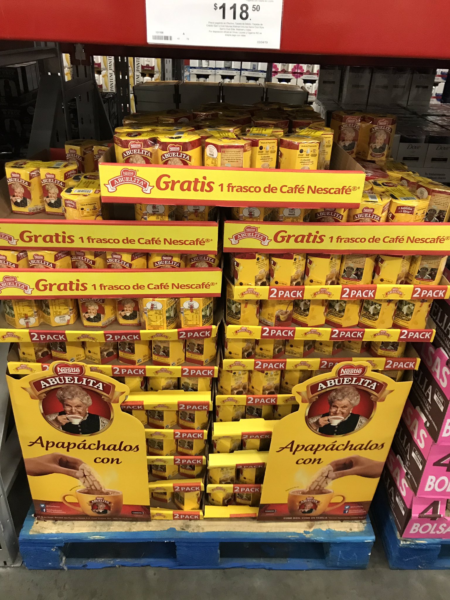 Arriba 31+ imagen chocolate abuelita sam's club Abzlocal.mx