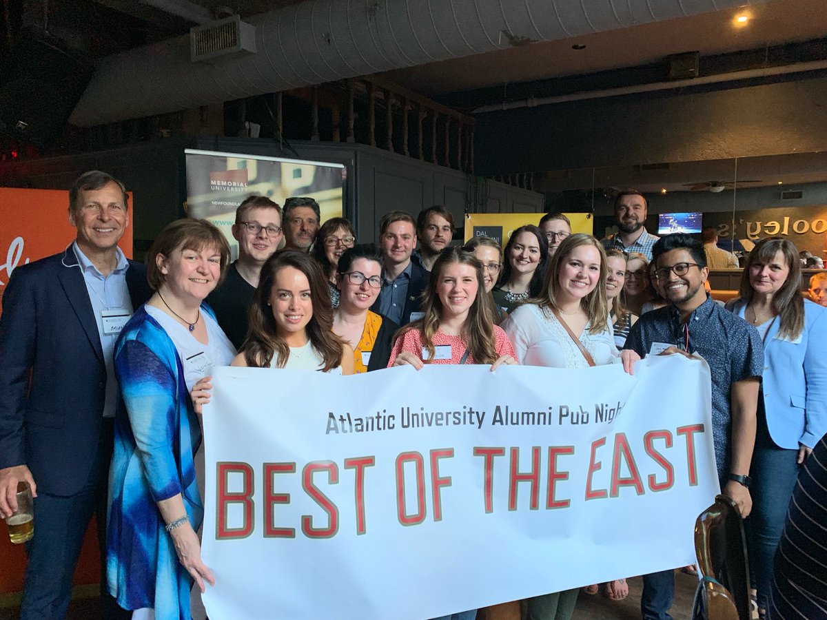 atlanticUpub's tweet photo. The the winner for 2019 #AtlanticUPub #BestOfTheEast is....@Dal_Alumni https://t.co/wlhn8SsBan