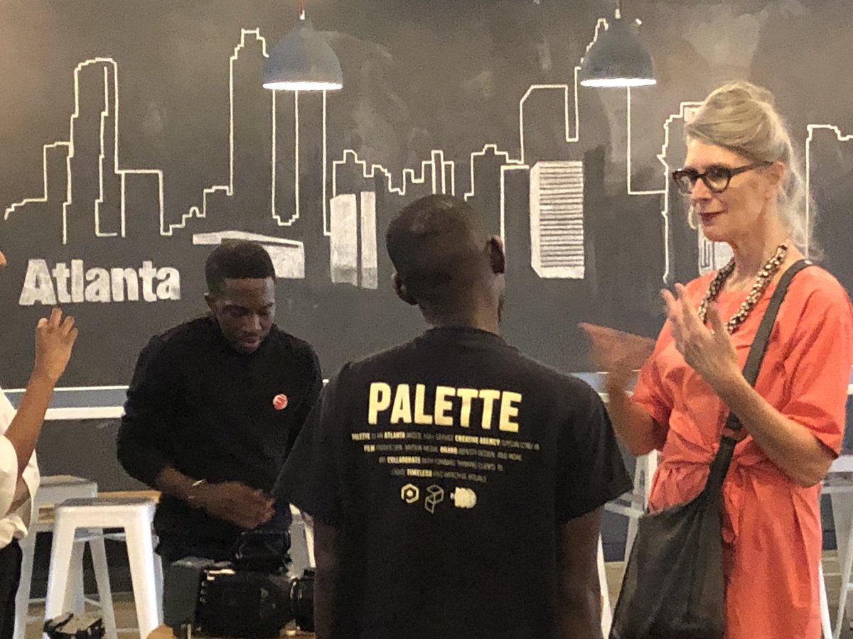 NLinAtlanta's tweet photo. What #design can do to and for a public space and benefiting local communities... co-creation is key!
#DutchDesignFoundation Ingrid van der Wacht brings #Eindhoven to #Atlanta at #AtlantaDesignFestival.
Want to be part of the Dutch Design week? Check โก๏ธhttps://t.co/dlhh2z2BhX https://t.co/QnTz1KgneX