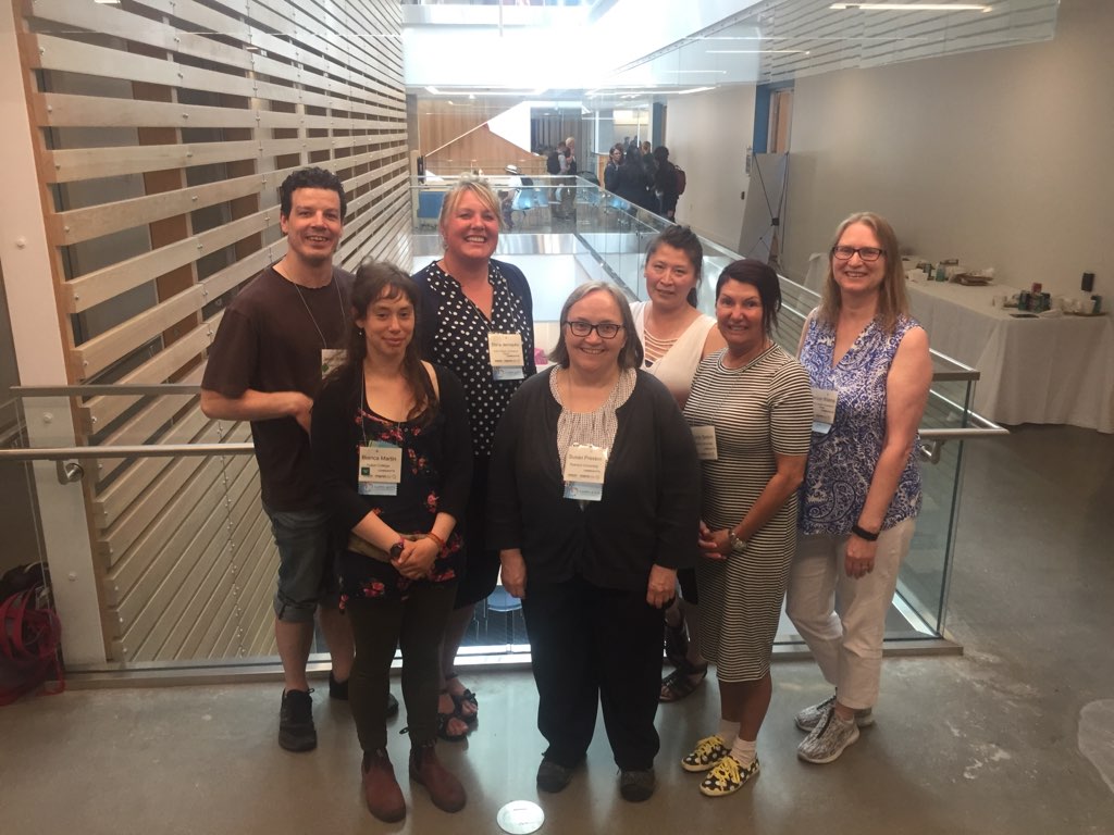 Our research team (minus one) has been at #congressh <a href="/caswe_acfts/">CASWE-ACFTS</a> @ideas_idees <a href="/UBC/">University of British Columbia</a> all week. We presented findings from our <a href="/SSHRC_CRSH/">SSHRC</a> #research about #SocialWork in the #Yukon Great team from <a href="/RyersonU/">Ryerson University</a> &amp; <a href="/yukoncollege/">Yukon College</a> <a href="/RyersonResearch/">.</a> @yukonresearch