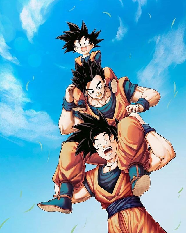 Família do Goku!