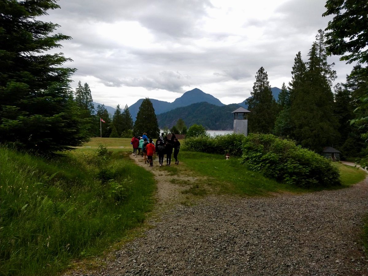 Our Grade 7s are loving the engaging, refreshing, connecting experience of CAMP! Thank you <a href="/ms_sseid/">Shannon Seid</a> for leading them there!