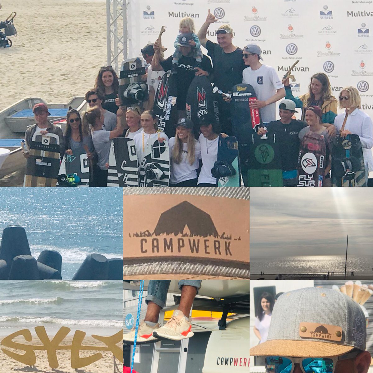 campwerk's tweet photo. Super Stimmung hier auf Sylt. Besuchen Sie uns bis zum 10. Juni während des Multivan Windsurf Cup 2019.

#CAMPWERK #iKamper #Xcover #Skycamp #CampwerkAdventure #Dachzelt #Dachzeltnomaden #Rooftoptentliving #Rooftoptent #Sylt #UnserSylt #deutscherwindsurfcup #multivanwindsurfcup https://t.co/8pRpewATLh