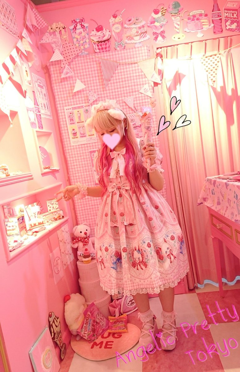 🍓Angelic Pretty × Cafe Crepe🍓 早速買ってきたのでCandy GMのフォト