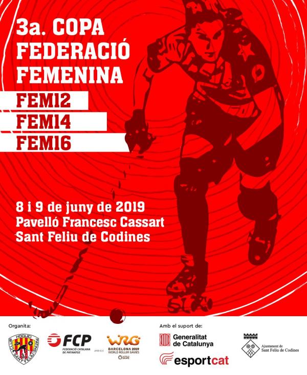 HCSantJust's tweet photo. FINALS COPA FEDERACIÓ FEM 14
Demà dissabte 8 de juny, el nostre FEM14 disputarà a St. Feliu de Codines la 3a. Copa Federació Femenina. Som-hi!! Tothom amb el #Fem14 !!
https://t.co/zTtxX9yHfv
#SantJust #hcsantjust #HCSJ #OKFem @radiodesvern https://t.co/YIa5Dh56qD