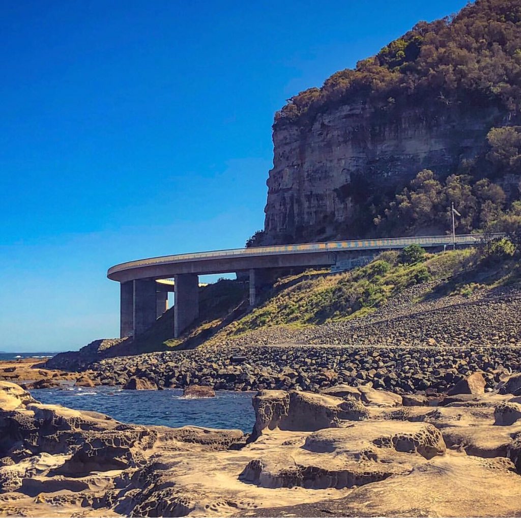 Writing this piece for @UOW and @UOWTV is making me appreciate where I live so much more. No wonder people are going crazy for these views! 

#socialj #uowmultimedia #seacliffbridge #northernillawarra #instagram #viewpoint