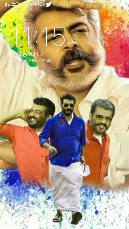 ThalaSathyan's tweet photo. My phone lock screen
#Thala60
#NKPUpdateVerySoon https://t.co/uMJlqmvVWx
