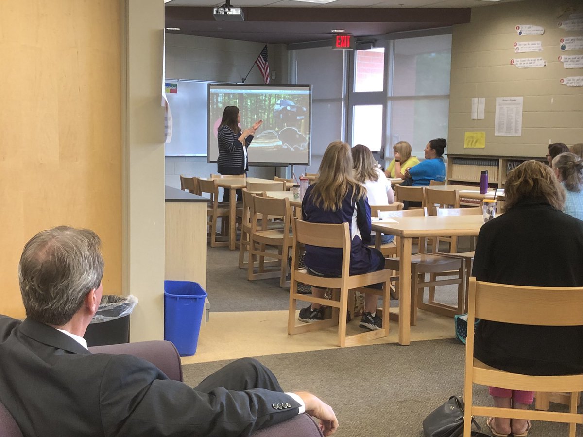 tedgecomb's tweet photo. So many great conversations and amazing interactions at today’s #EdCampKSTopeka - but seeing Randy Watson engaging in Annie Brock’s session was one of the highlights! @MsAnnieBrock @KsCommissioner @EdcampUSA #edcampKS @USD437 #437PD #edleaders #growthmindsetplaybook @KSDEredesign https://t.co/XFiq4X4CPz