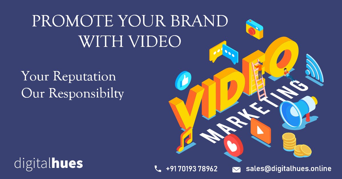 digital_hues's tweet photo. Promote your #brand with #video.
#callus at +91 7019378962 or #mailus at sales@digitalhues.online
https://t.co/56tBjmY0sh
#videomarketing #digitalmediamarketing #directmarketing #directsales #growyourbusiness #brandstrategy #leadgeneration #brandengagement #branding #digitalhues https://t.co/3yCiWFcxOW