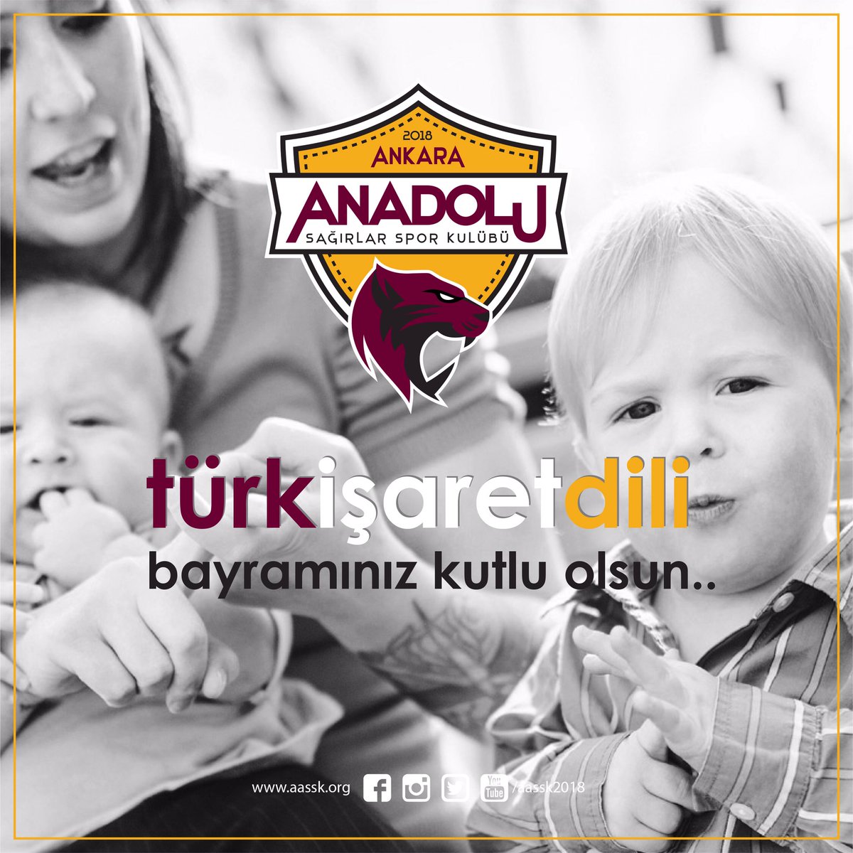 7 haziran Türk İşaret Dili bayramınız kutlu olsun...
#7haziran #işaretdili #türkişaretdili #farkindalikgünü #aassk #aassk2018
