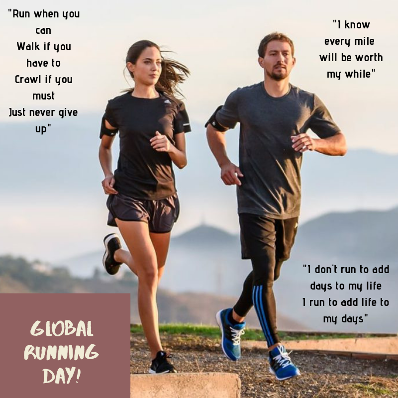 There is nothing better than a good run 🏃‍♂️🏃‍♀️ #GlobalRunningDay