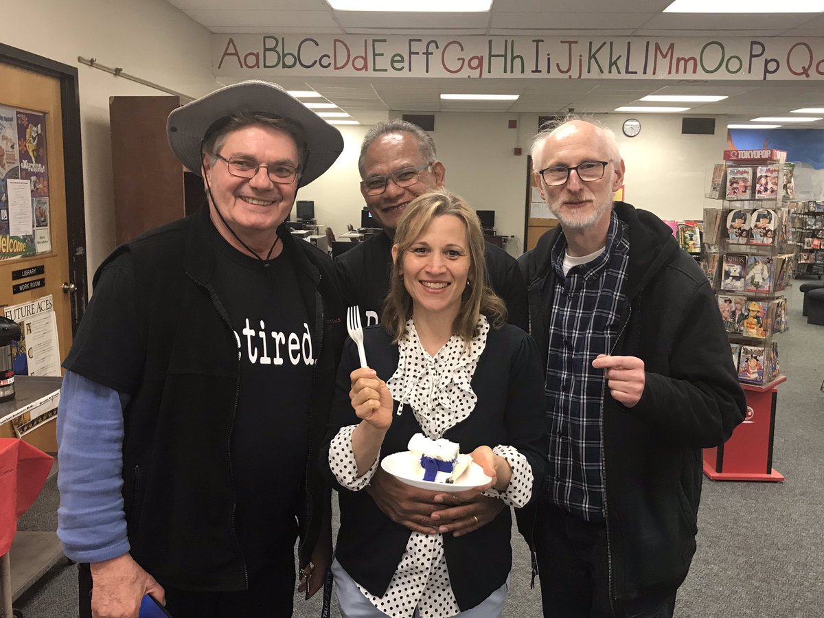 gagliardi_tdsb's tweet photo. Celebrating the retirement of three wonderful educators. They have each left a positive imprint on the lives of many middle school children. Wishing each of them a happy and healthy retirement! @LC2_TDSB @audley_salmon https://t.co/B0veXfsgiI