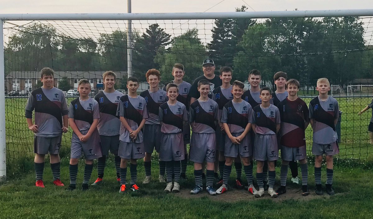 SoccerDynamo's tweet photo. Great season finish for our U15 tonight with a win. Season record 5-3 with 4 game win streak! https://t.co/0Jk6C8BeYV