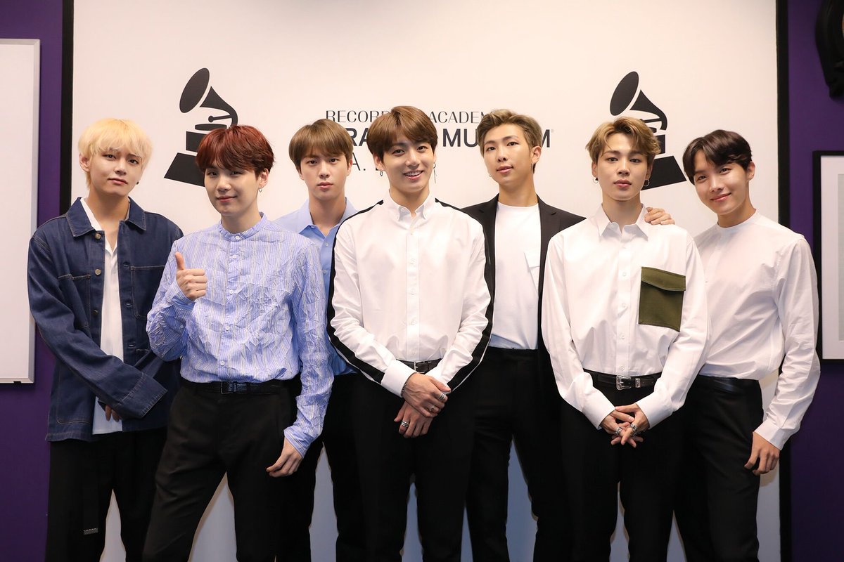 btsanalytics's tweet photo. Reflective of their musical contributions, BTS (@BTS_twt) has been invited to join the Recording Academy Class Of 2019 as members - making them eligible voters for the GRAMMYs. https://t.co/qdCbnAyan4