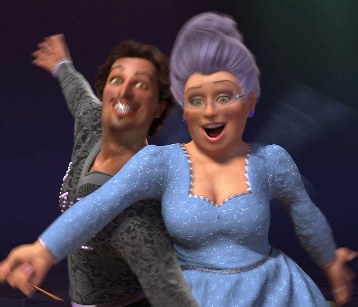 988. The official baddie of the hour is Fairy Godmother from Shrek 2. 